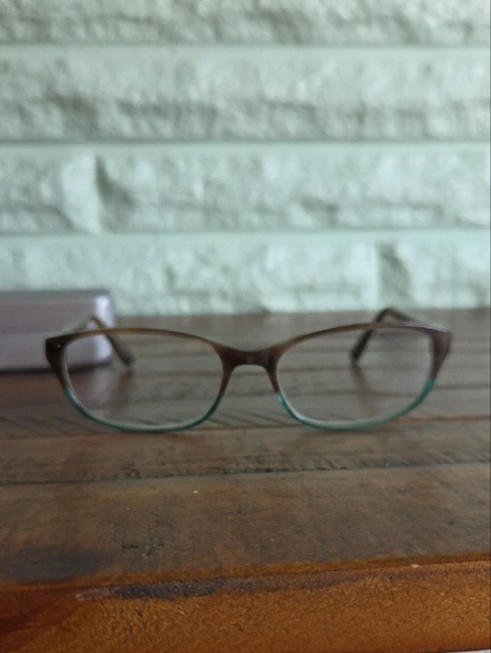 Jill Stuart Brown And Blue Women's Gray Glasses Frames